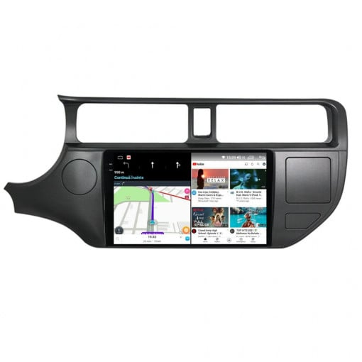Navigatie KIA Rio 3 2011 - 2017 Rezolutie 2K, Display QLED 9.5 inch, 4GB RAM si 64GB ROM, Android, Procesor Octacore, Slot sim 4G, Sunet DSP, Wireless Carplay si Android Auto, Camera Marsa [6]