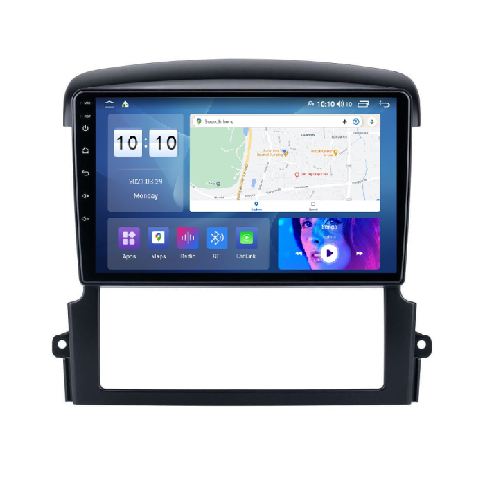 Navigatie Kia Sorento 2002-2011 4GB RAM , Procesor Quad Core , Wireless Carplay si Android auto , Display HD Touchscreen, Wi-Fi , Bluetooth, USB [1]