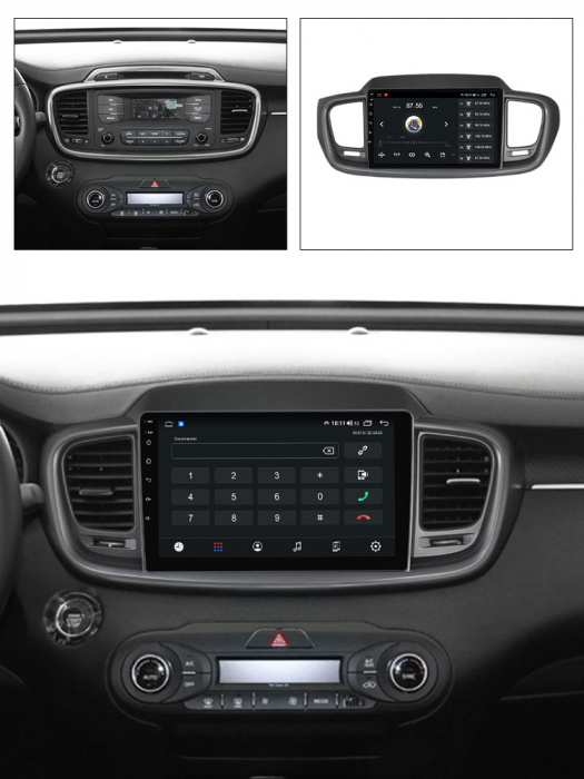 Navigatie Kia Sorento 3 2014-2017 Android 14 , 1GB RAM Carplay [4]