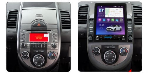 Navigatie Kia Soul 2009 - 2013 , Ecran TESLA 9.7 inch, 8 GB RAM si 128 GB ROM, Android 15, Slot Sim 4G, Procesor Octa Core, Carplay Wireless si Android auto, Procesor Sunet Digital DSP, Aplic [2]
