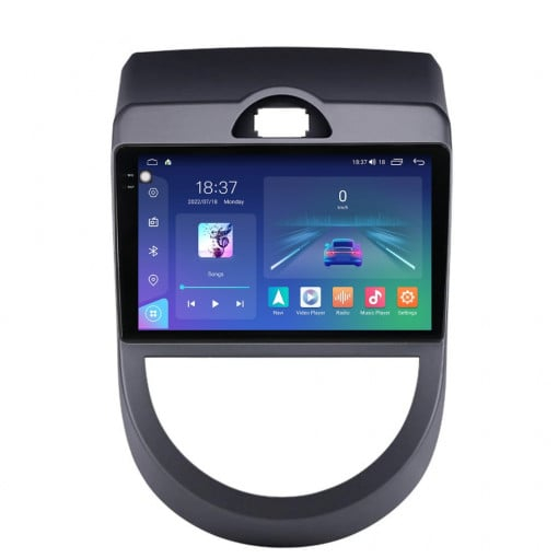 Navigatie Kia Soul 2009 - 2013 Rezolutie 2K, Ecran QLED 9.5 inch, 8GB RAM si 128GB ROM, Android, Procesor Octacore, Slot sim 4G, Sunet DSP, Wireless Carplay [1]