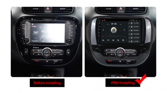 Navigatie Kia Soul 2013-2019 Rezolutie 2K , 8GB RAM+128GB ROM QLED [4]