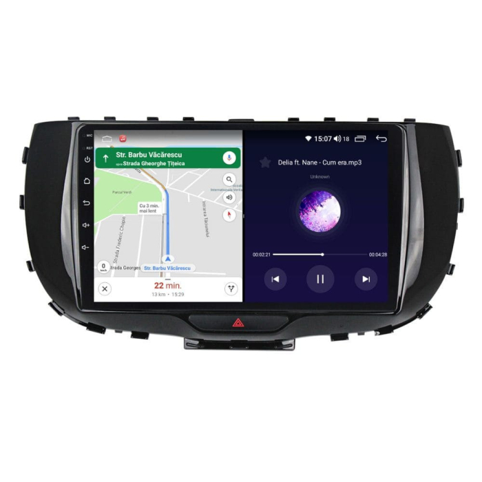 Navigatie Kia Soul 2019-2020 Android 14 , 2GB RAM QLED Carplay [2]