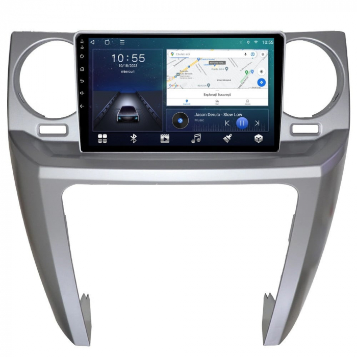 Navigatie Land Rover Discovery 3 din 2004 - 2015 Android 14 , 4GB RAM , Procesor Quad Core , Wireless Carplay si Android auto , Display HD Touchscreen, Wi-Fi , Bluetooth, USB [2]