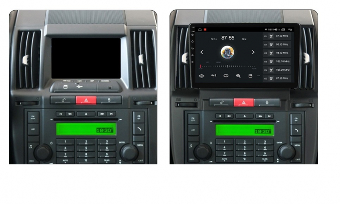 Navigatie Land Rover Freelander 2 din 2006 - 2012, Android, Display 9 inch, 2GB RAM +32 GB ROM, Internet, 4G, Aplicatii, Waze, Wi Fi, Usb, Bluetooth [3]