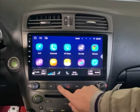 Navigatie Lexus IS 2005 - 2012 Android 14 , 4GB RAM , Procesor Quad Core , Wireless Carplay si Android auto , Display HD Touchscreen, Wi-Fi , Bluetooth, USB [7]