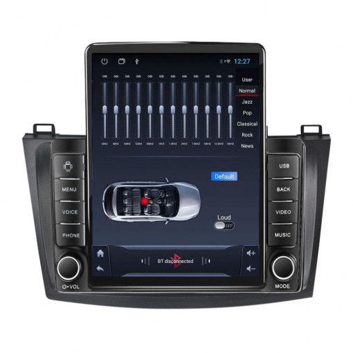 Navigatie Mazda 3 , 2009 - 2012 Android 14 , 4GB RAM Ecran Tesla 9.7 inch , Procesor Octacore, Slot sim 4G, Sunet DSP, Wireless Carplay si Android Auto [5]