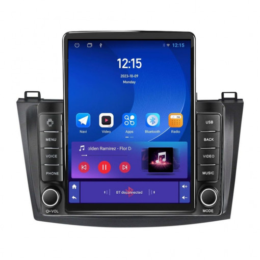 Navigatie Mazda 3 , 2009 - 2012 Android 14 , 4GB RAM Ecran Tesla 9.7 inch , Procesor Octacore, Slot sim 4G, Sunet DSP, Wireless Carplay si Android Auto [2]