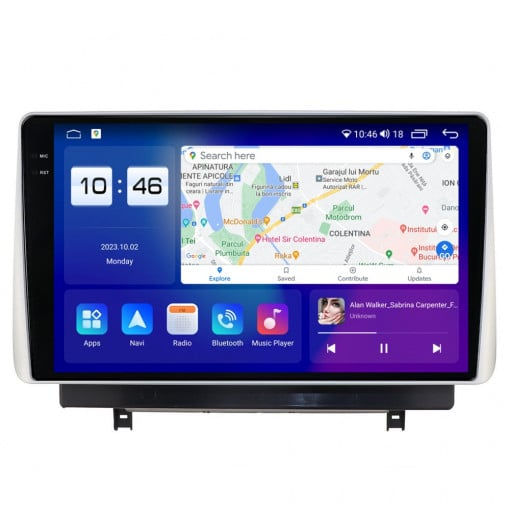 Navigatie Mazda 3 , 2019 - 2024  Rezolutie 2K, Display QLED 9.5 inch, 4GB RAM si 64GB ROM, Android, Procesor Octacore, Slot sim 4G, Sunet DSP, Wireless Carplay si Android Auto, Camera Marsa [2]
