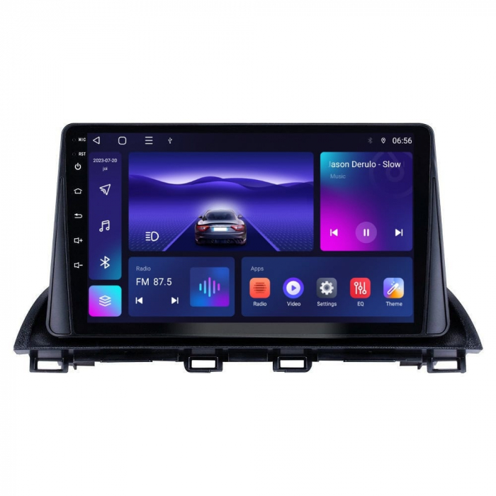 Navigatie Mazda 3 din 2013-2019 Android 14 , 4GB RAM , Procesor Quad Core , Wireless Carplay si Android auto , Display HD Touchscreen, Wi-Fi , Bluetooth, USB [1]