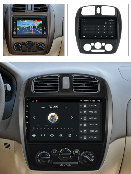 Navigatie Mazda 323 Android 14 , 2GB RAM QLED Carplay [5]