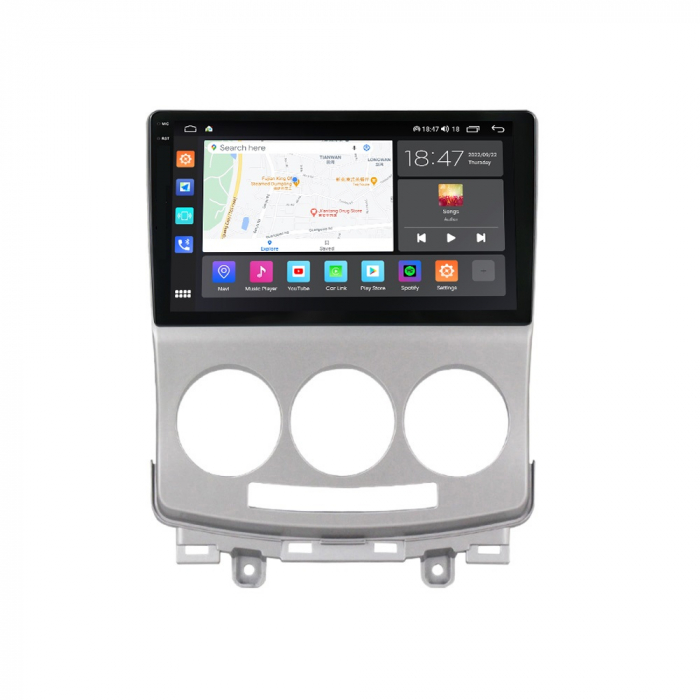 Navigatie Mazda 5 din 2005-2010, Rezolutie 2K, Ecran QLED 9.5 inch, 8GB RAM si 128GB ROM, Android, Procesor Octacore, Slot sim 4G, Sunet DSP, Wireless Carplay si Android Auto [6]