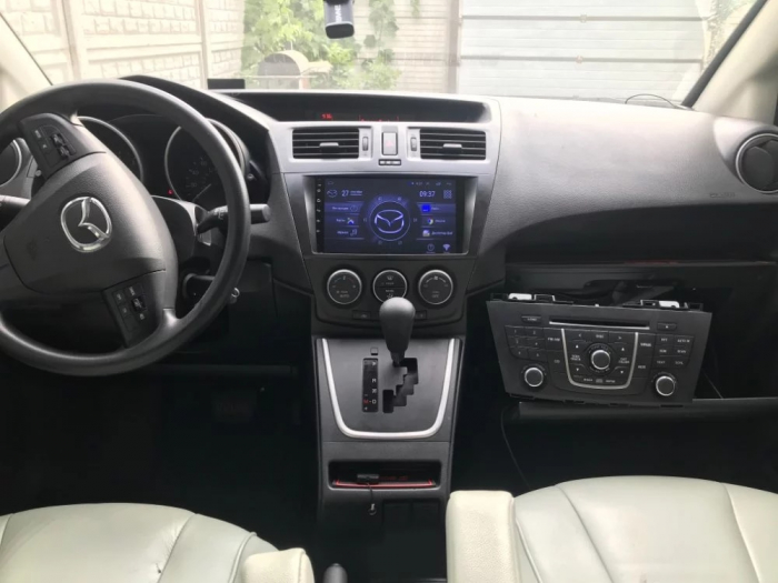 Navigatie Mazda 5 din 2010 - 2017, 8GB RAM si 128GB ROM, Ecran QLED 9 inch, Android 14, Procesor Octacore, Slot sim 4G, Sunet DSP, Wireless Carplay si Android Auto, Camera Marsarier [2]