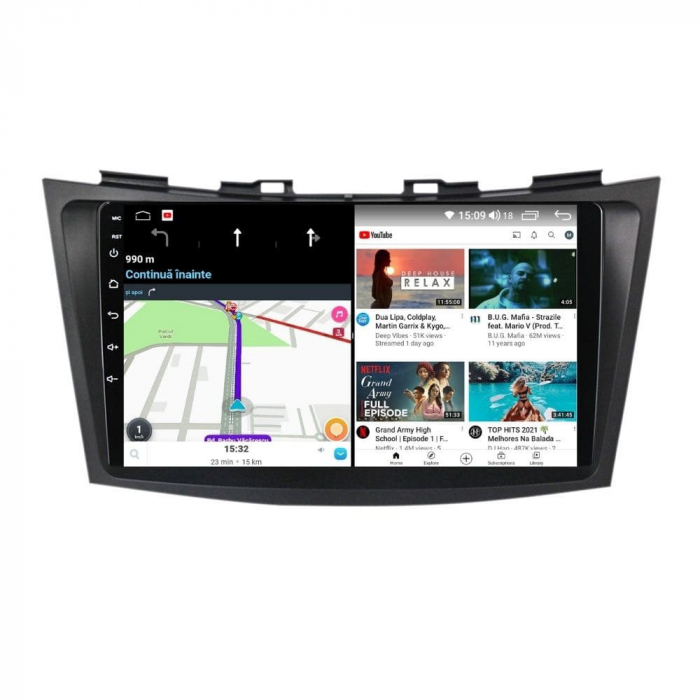 Navigatie Mazda 5 din 2010-2017 Android 14 , 4GB RAM , Procesor Quad Core , Wireless Carplay si Android auto , Display HD Touchscreen, Wi-Fi , Bluetooth, USB [4]