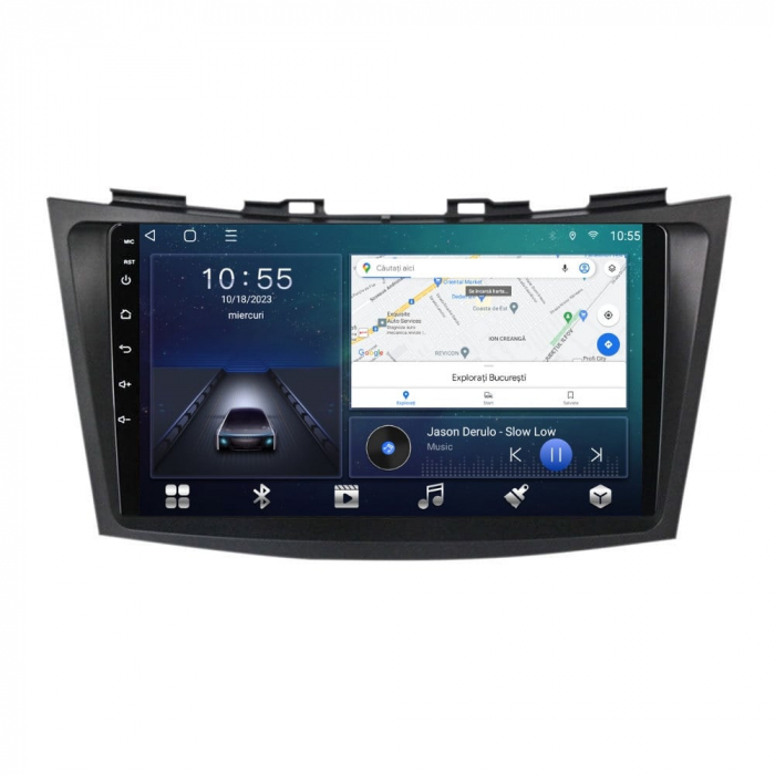 Navigatie Mazda 5 din 2010-2017 Android 14 , 4GB RAM , Procesor Quad Core , Wireless Carplay si Android auto , Display HD Touchscreen, Wi-Fi , Bluetooth, USB [2]