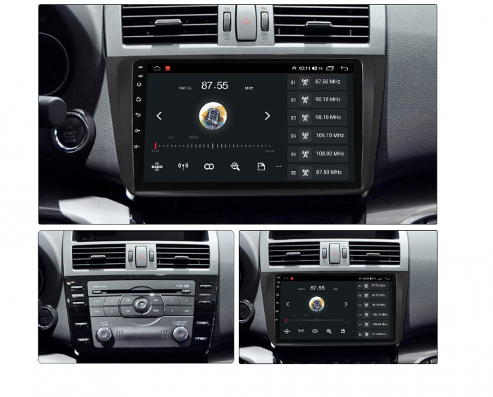 Navigatie Mazda 6 ( 2008 - 2014 ) Android 14, 2GB RAM si 32GB ROM, Display IPS 9 inch, Camera Marsarier, Internet, Aplicatii, Wi Fi, Usb, Bluetooth [3]
