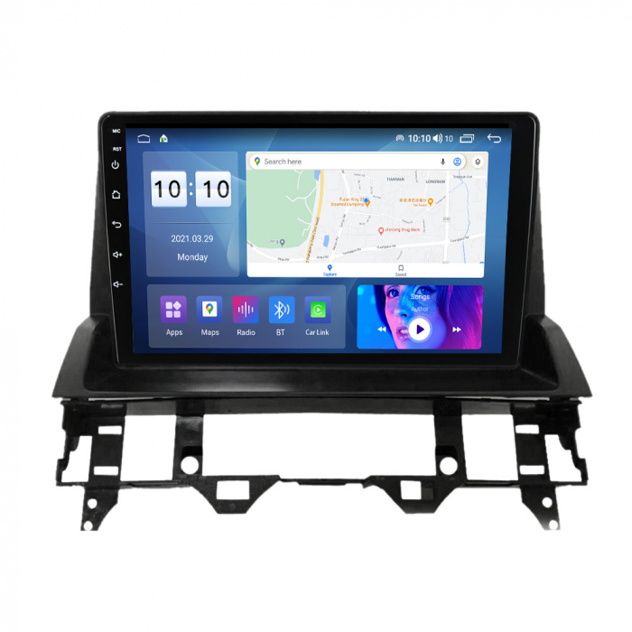Navigatie Mazda 6 din 2002-2009, Android 14, Wireless Carplay si Android Auto, 2GB RAM si 32GB ROM, Display IPS 9 inch, Camera Marsarier, Internet, Aplicatii, Wi Fi, Usb, Bluetooth [4]
