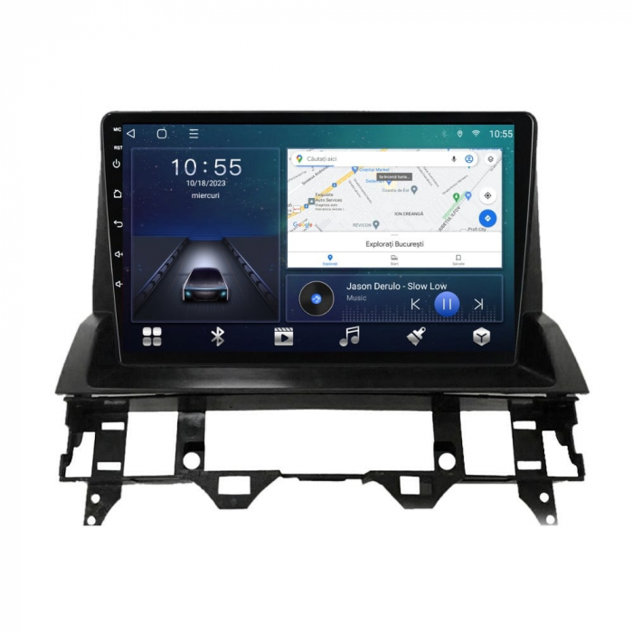 Navigatie Mazda 6 din 2002-2009 Android 14 , 4GB RAM , Procesor Quad Core , Wireless Carplay si Android auto , Display HD Touchscreen, Wi-Fi , Bluetooth, USB [2]