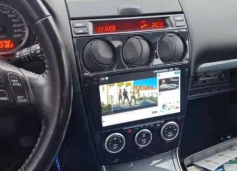 Navigatie Mazda 6 din 2004-2015,  Android 14 , 4GB RAM, Octacore, Slot Sim 4G, DSP, GPS, Wi-FI, Carplay, Android Auto, USB, Bluetooth, Waze, Touchscreen, 9 inch [6]