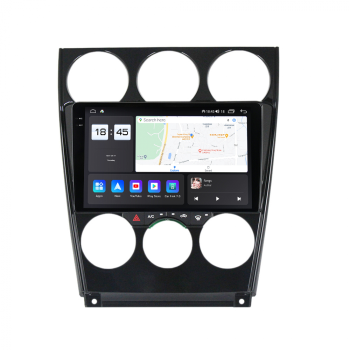 Navigatie Mazda 6 din 2004-2015, Rezolutie 2K, Ecran QLED 9.5 inch, 8GB RAM si 128GB ROM, Android, Procesor Octacore, Slot sim 4G, Sunet DSP, Wireless Carplay [6]