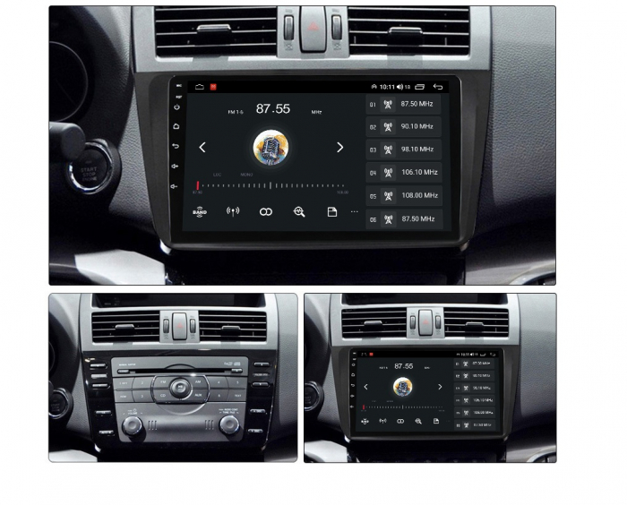 Navigatie Mazda 6 din 2008 - 2014, 8 GB RAM si 128 GB ROM, Slot Sim 5G, Procesor Octa Core, Carplay integrat, Procesor Sunet Digital DSP, Android, Aplicatii, Usb, Wi Fi, Bluetooth [4]