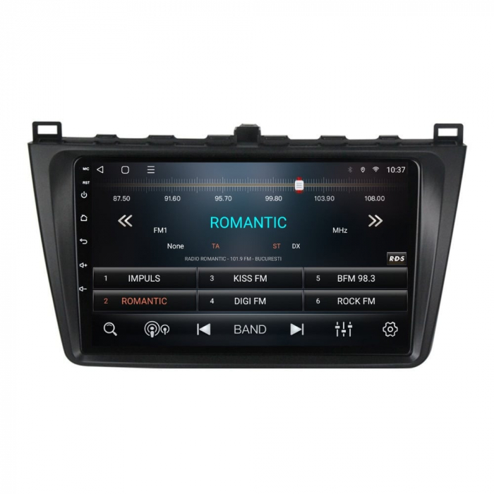 Navigatie Mazda 6 din 2008-2014 Android 14 , 4GB RAM , Procesor Quad Core , Wireless Carplay si Android auto , Display HD Touchscreen, Wi-Fi , Bluetooth, USB [3]