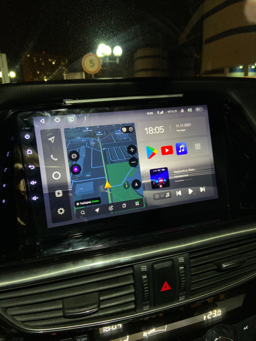 Navigatie Mazda 6 din 2012 - 2017, 4GB RAM si 64GB ROM, Ecran QLED 9 inch, Android 14, Procesor Octacore, Slot sim 4G, Sunet DSP, Wireless Carplay si Android Auto, Camera Marsarier [4]