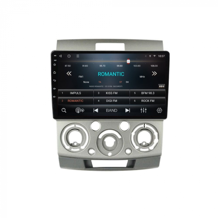 Navigatie Mazda BT50 si Ford Ranger Android 14 , 4GB RAM , Procesor Quad Core , Wireless Carplay si Android auto , Display HD Touchscreen, Wi-Fi , Bluetooth, USB [3]