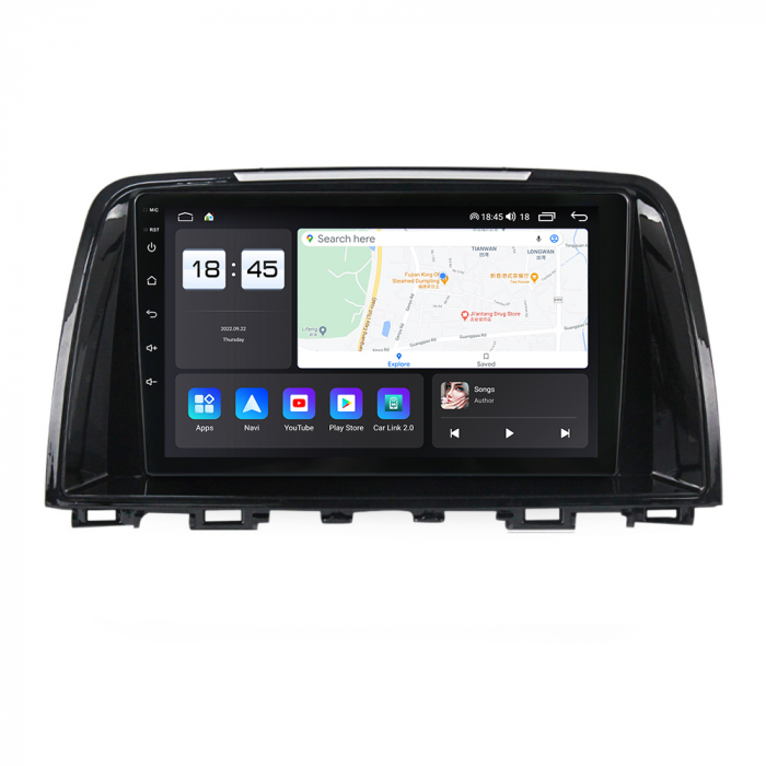 Navigatie Mazda CX5 din 2011-2017, NAVIGPS, Rezolutie 2K, Display QLED 9.5 inch, 4GB RAM si 64GB ROM, Android, Procesor Octacore, Slot sim 4G, Sunet DSP, Wireless Carplay si Android Auto, Camera Marsa [5]