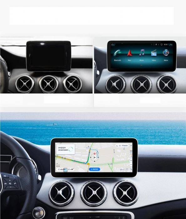 Navigatie Mercedes B Class W246 ( 2012 - 2019 ) 8 GB RAM si 128 GB ROM, Slot Sim 4G, Procesor Octa Core, Carplay, Sunet DSP, Android, Aplicatii, Usb, Wi Fi, Bluetooth [8]