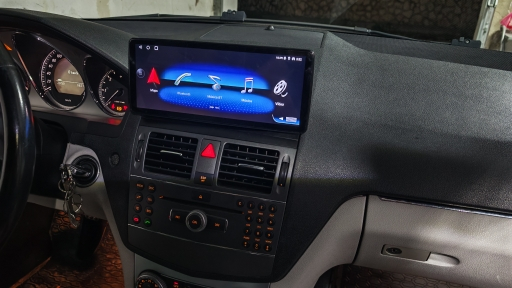 Navigatie Mercedes C Class W204 ( 2006 - 2013 ) 6 GB RAM si 64 GB ROM, Slot Sim 4G, Procesor Octa Core, Carplay, Sunet DSP, Android, Aplicatii, Usb, Wi Fi, Bluetooth [6]