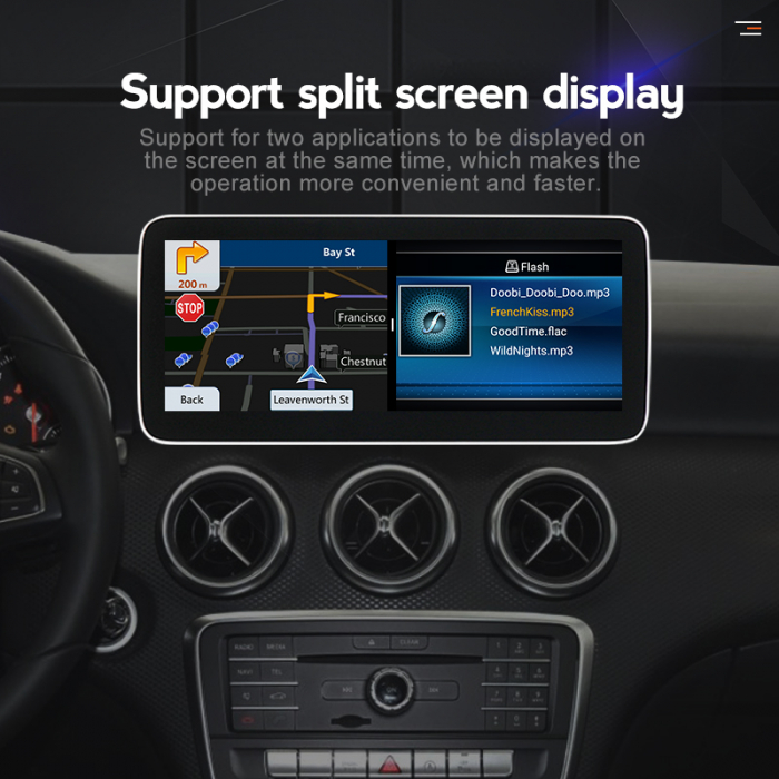Navigatie Mercedes CLA GLA A CLASS din 2011-2015 Display 12.5 inch 4GB RAM [3]
