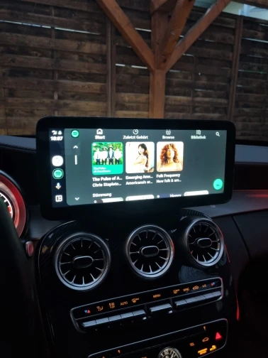 Navigatie Mercedes CLA GLA A CLASS din 2015-2018 Display 12.5 inch Full HD Bluray 8GB RAM [4]