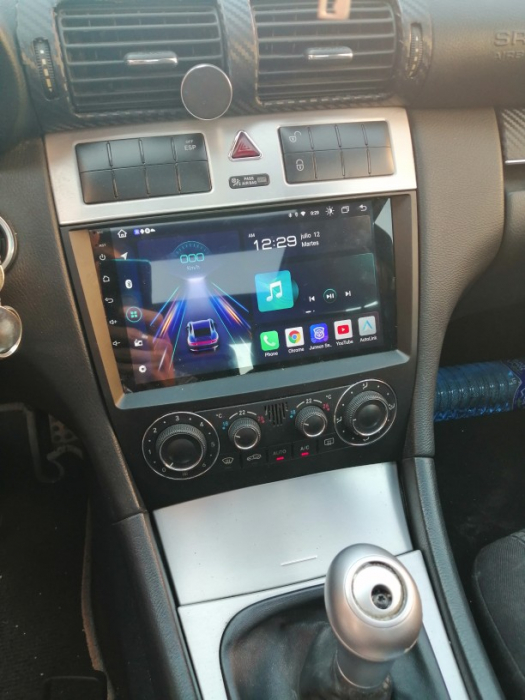 Navigatie Mercedes Clasa C W203 Facelift si CLC din 2004 - 2011, Android 14, 2GB RAM si 32GB ROM, Display IPS 9 inch, Camera Marsarier, Internet, Aplicatii, Wi Fi, Usb, Bluetooth [4]