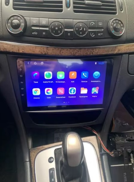 Navigatie Mercedes E Class W211 CLS W219 , Android 14, 2GB RAM si 32GB ROM, Display IPS 9 inch, Camera Marsarier, Internet, Aplicatii, Wi Fi, Usb, Bluetooth [7]