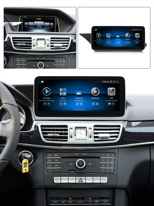 Navigatie Mercedes E Class W212 din 2009-2014 Display 12.5 inch 4GB RAM [6]