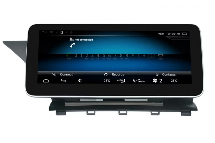 Navigatie Mercedes GLK X204 ( 2013 - 2015) , Android 14, NTG 4.5 , 6 GB RAM + 64 GB ROM , Slot Sim 4G LTE , Display 10.25 " , Procesor Octa Core , Internet , Aplicatii , Waze , Wi Fi , Usb [4]