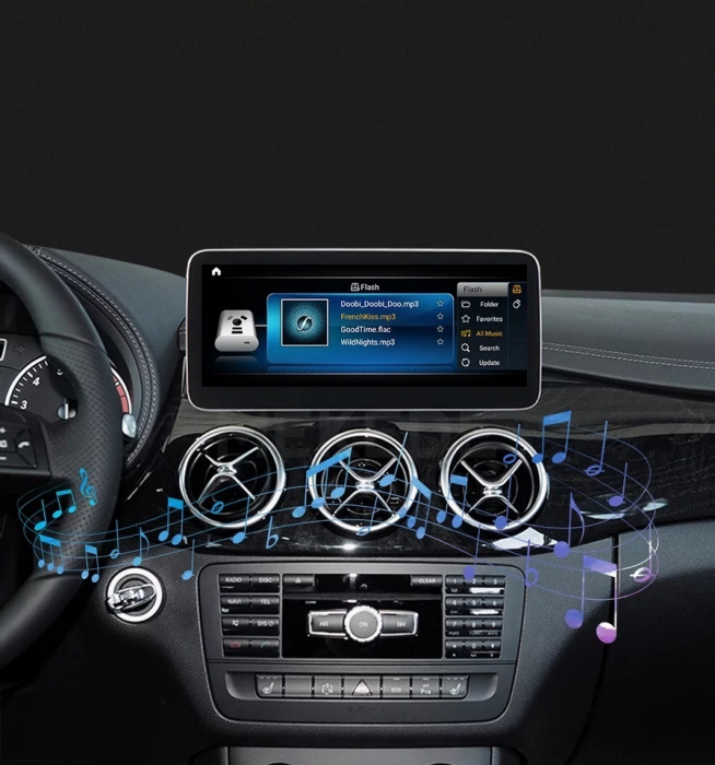 Navigatie Mercedes GLK X204 ( 2013 - 2015) NTG 4.5 , 8 GB RAM + 128 GB ROM , Slot Sim 4G LTE , Display 10.25 " rez 1920*720 , Procesor Octa Core , Internet , Aplicatii , Waze , Wi Fi , Usb [3]