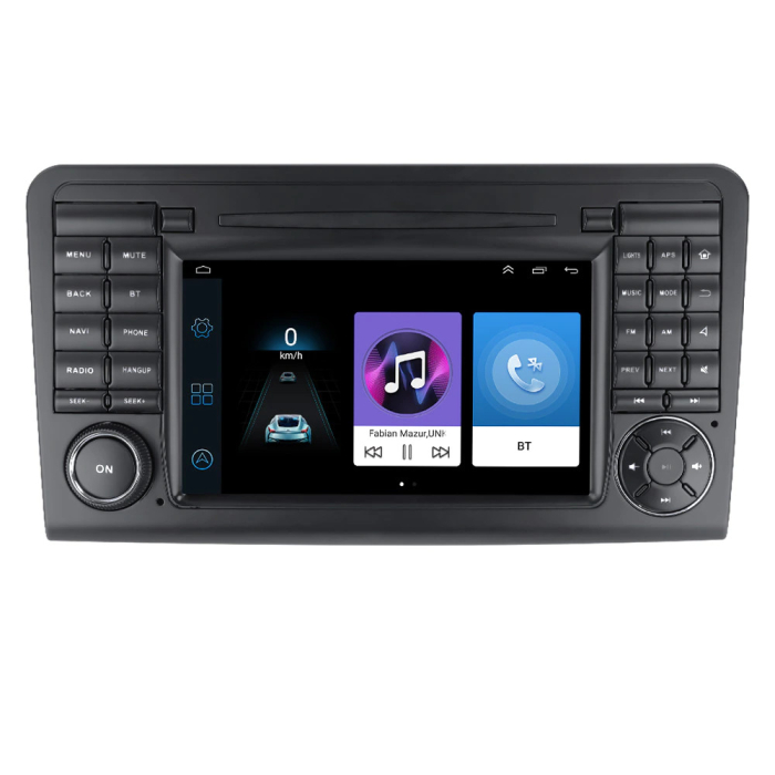 Navigatie Mercedes ML GL W164 din 2005 - 2012, 4 GB RAM si 64 GB ROM, Slot Sim 4G, Procesor Octa Core, Carplay integrat, Procesor Sunet Digital DSP, Android, Aplicatii, Usb, Wi Fi, Bluetooth [2]