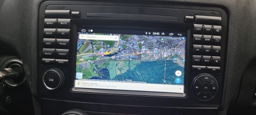 Navigatie Mercedes ML GL W164 din 2005 - 2012, 4 GB RAM si 64 GB ROM, Slot Sim 4G, Procesor Octa Core, Carplay integrat, Procesor Sunet Digital DSP, Android, Aplicatii, Usb, Wi Fi, Bluetooth [3]