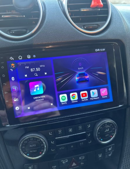 Navigatie Mercedes ML GL W164 din 2005 - 2012, 4 GB RAM si 64 GB ROM, Slot Sim 4G, Procesor Octa Core, Carplay integrat, Procesor Sunet Digital DSP, Android, Aplicatii, Usb, Wi Fi, Bluetooth [8]