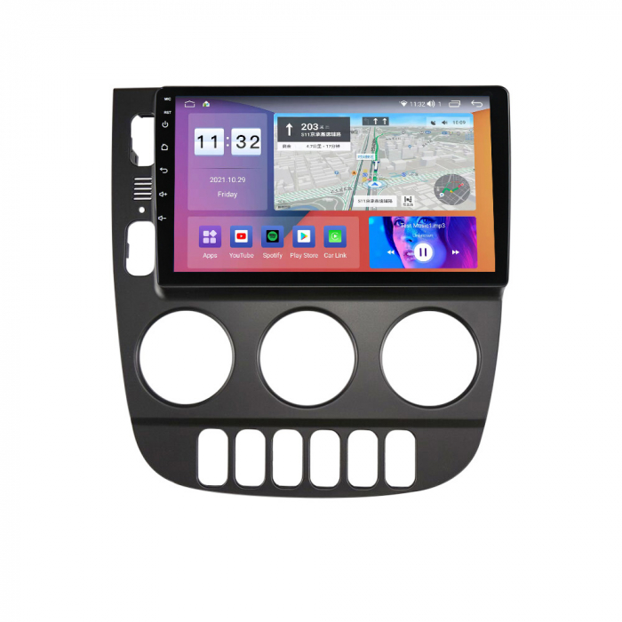 Navigatie Mercedes ML W163 din 1997-2005, Android 14, Wireless Carplay si Android Auto, 2GB RAM si 32GB ROM, Display IPS 9 inch, Camera Marsarier, Internet, Aplicatii, Wi Fi, Usb, Bluetooth [2]