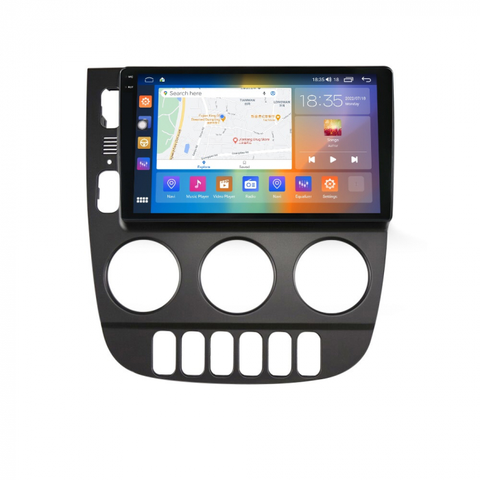 Navigatie Mercedes ML W163 din 1997-2005, Rezolutie 2K, Display QLED 9.5 inch, 4GB RAM si 64GB ROM, Android, Procesor Octacore, Slot sim 4G, Sunet DSP, Wireless Carplay si Android Auto, Camera Marsari [6]