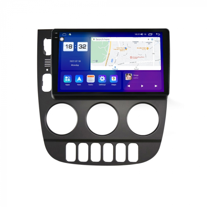 Navigatie Mercedes ML W163 din 1997-2005, Rezolutie 2K, Display QLED 9.5 inch, 4GB RAM si 64GB ROM, Android, Procesor Octacore, Slot sim 4G, Sunet DSP, Wireless Carplay si Android Auto, Camera Marsari [2]