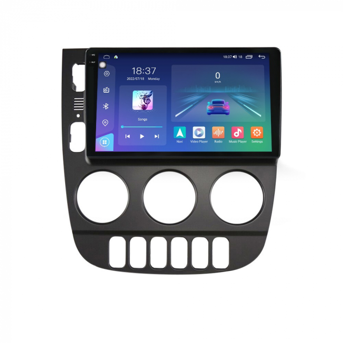 Navigatie Mercedes ML W163 din 1997-2005, Rezolutie 2K, Display QLED 9.5 inch, 4GB RAM si 64GB ROM, Android, Procesor Octacore, Slot sim 4G, Sunet DSP, Wireless Carplay si Android Auto, Camera Marsari [1]