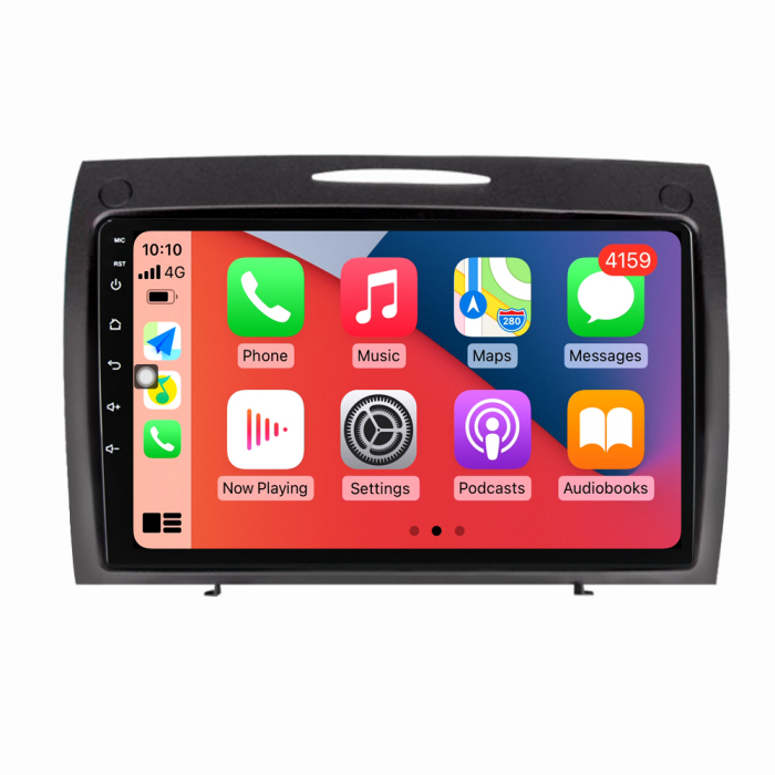 Navigatie Mercedes SLK R171 din 2004 - 2011, 8GB RAM si 128GB ROM, Ecran QLED 9 inch, Android 14, Procesor Octacore, Slot sim 4G, Sunet DSP, Wireless Carplay si Android Auto, Camera Marsarier [4]