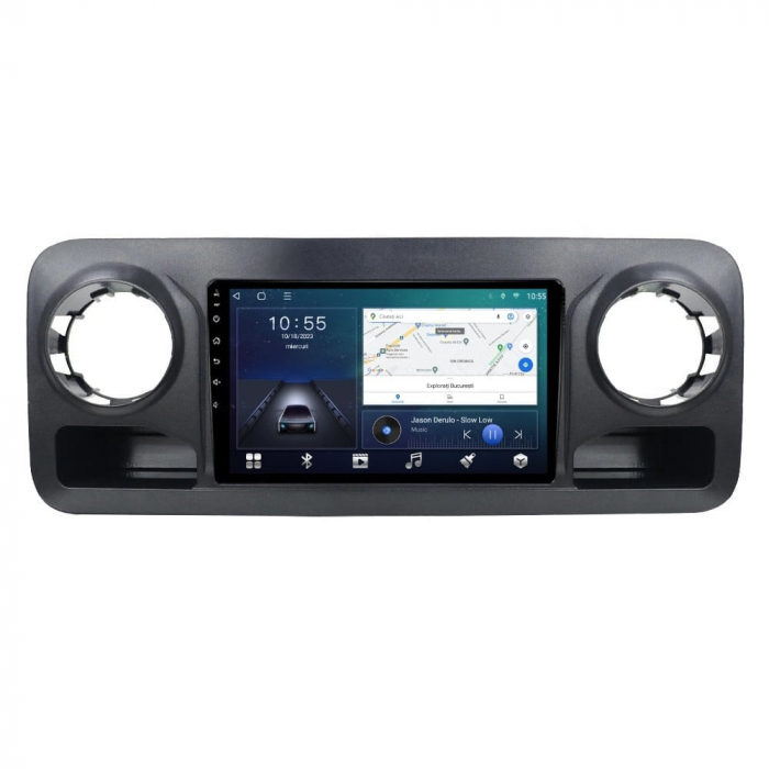 Navigatie MERCEDES SPRINTER 2018 - 2024  Android 14 , 4GB RAM , Procesor Quad Core , Wireless Carplay si Android auto , Display HD Touchscreen, Wi-Fi , Bluetooth, USB [2]
