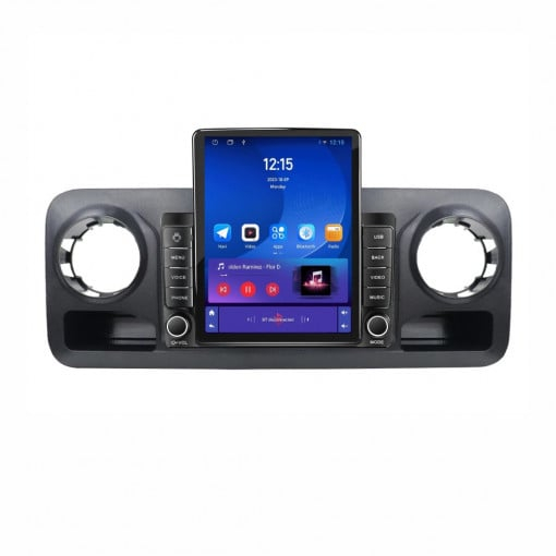 Navigatie MERCEDES SPRINTER 2018 - 2024 Display TESLA 9.5 inch, 2GB RAM si 32GB ROM, Wireless Carplay si Android Auto, Procesor Octacore, Slot sim 4G, Sunet DSP, Camera Marsarier, Bluetooth, USB [3]