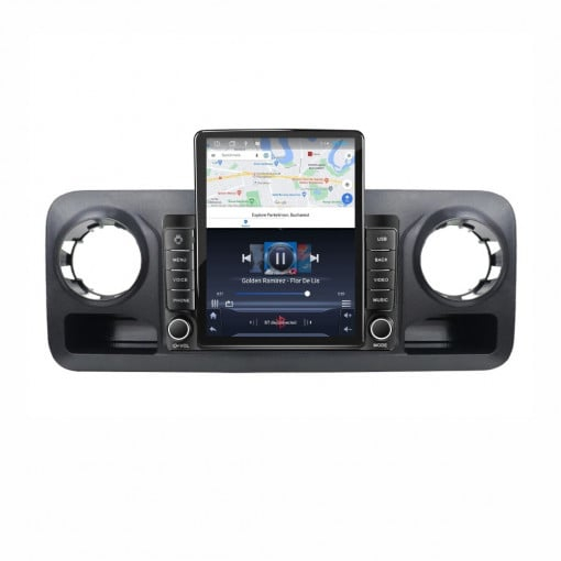 Navigatie MERCEDES SPRINTER 2018 - 2024 , Ecran TESLA 9.5 inch, 4 GB RAM si 64 GB ROM, Slot Sim 4G, Procesor Octa Core, Carplay integrat, Procesor Sunet Digital DSP, Android [1]