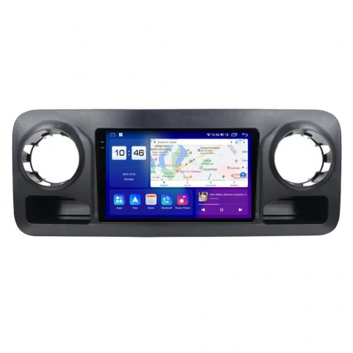 Navigatie MERCEDES SPRINTER 2018 - 2024, Rezolutie 2K, Display QLED 9.5 inch, 4GB RAM si 64GB ROM, Android, Procesor Octacore, Slot sim 4G, Sunet DSP, Wireless Carplay si Android Auto, Camera Marsa [1]